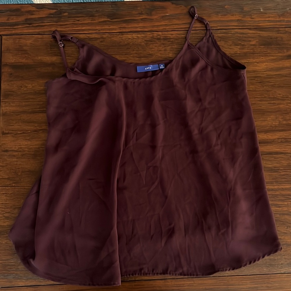 Maroon tank top